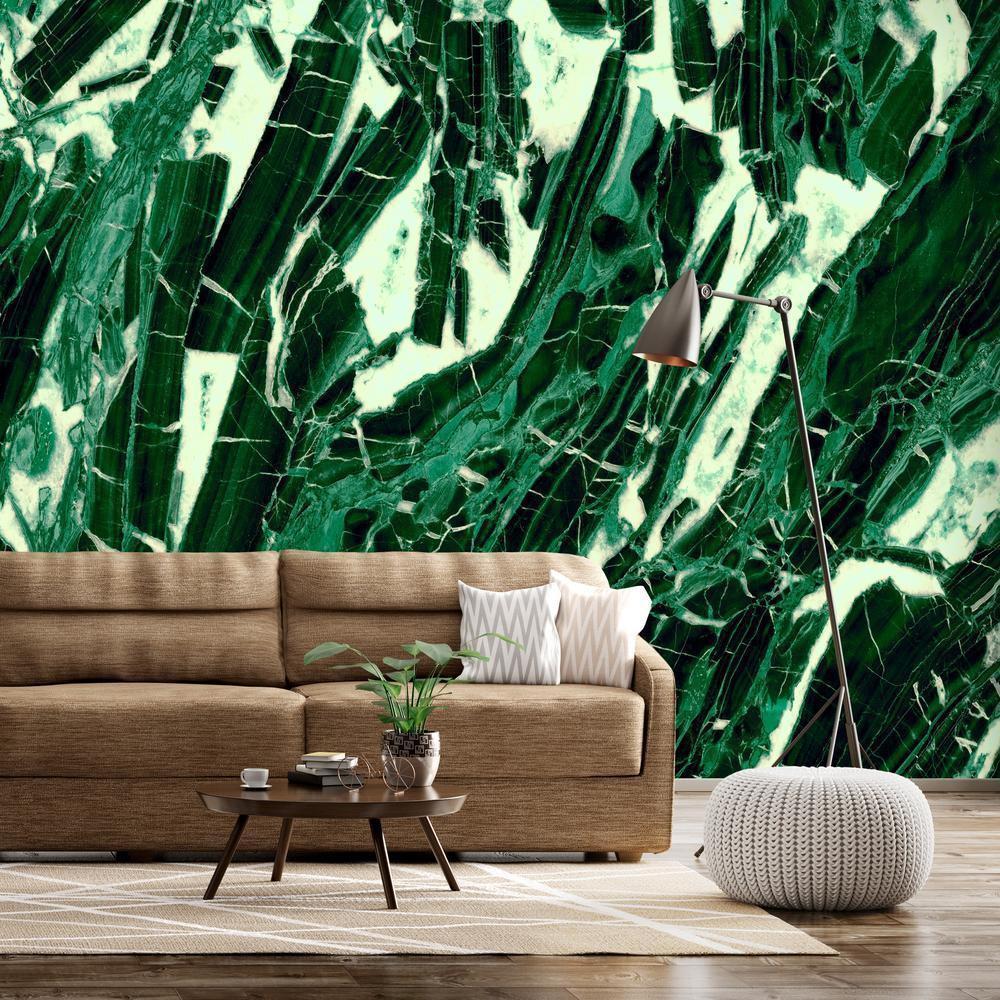 Wall Mural - Emerald Marble-Wall Murals-ArtfulPrivacy