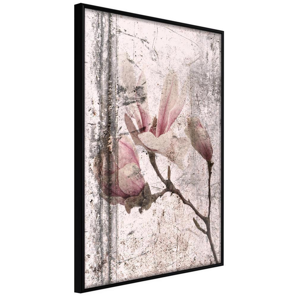 Botanical Wall Art - Queen of Spring Flowers III-artwork for wall with acrylic glass protection