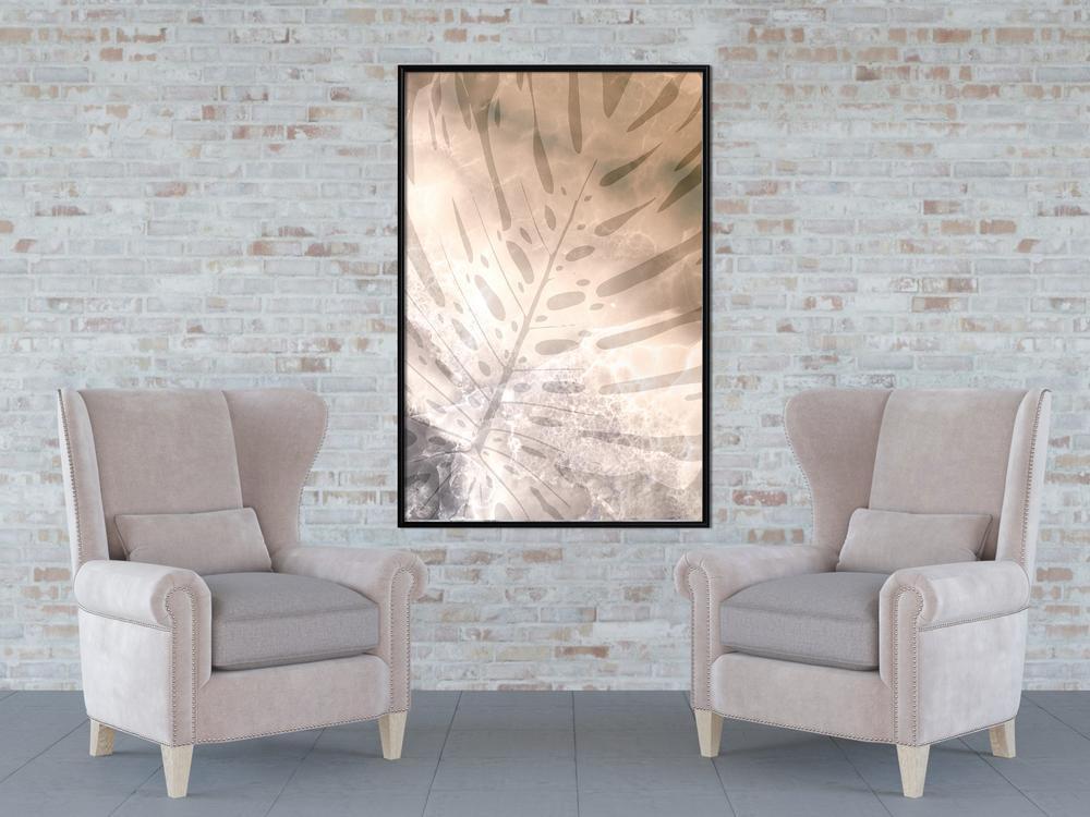 Botanical Wall Art - Monstera of Dreams-artwork for wall with acrylic glass protection