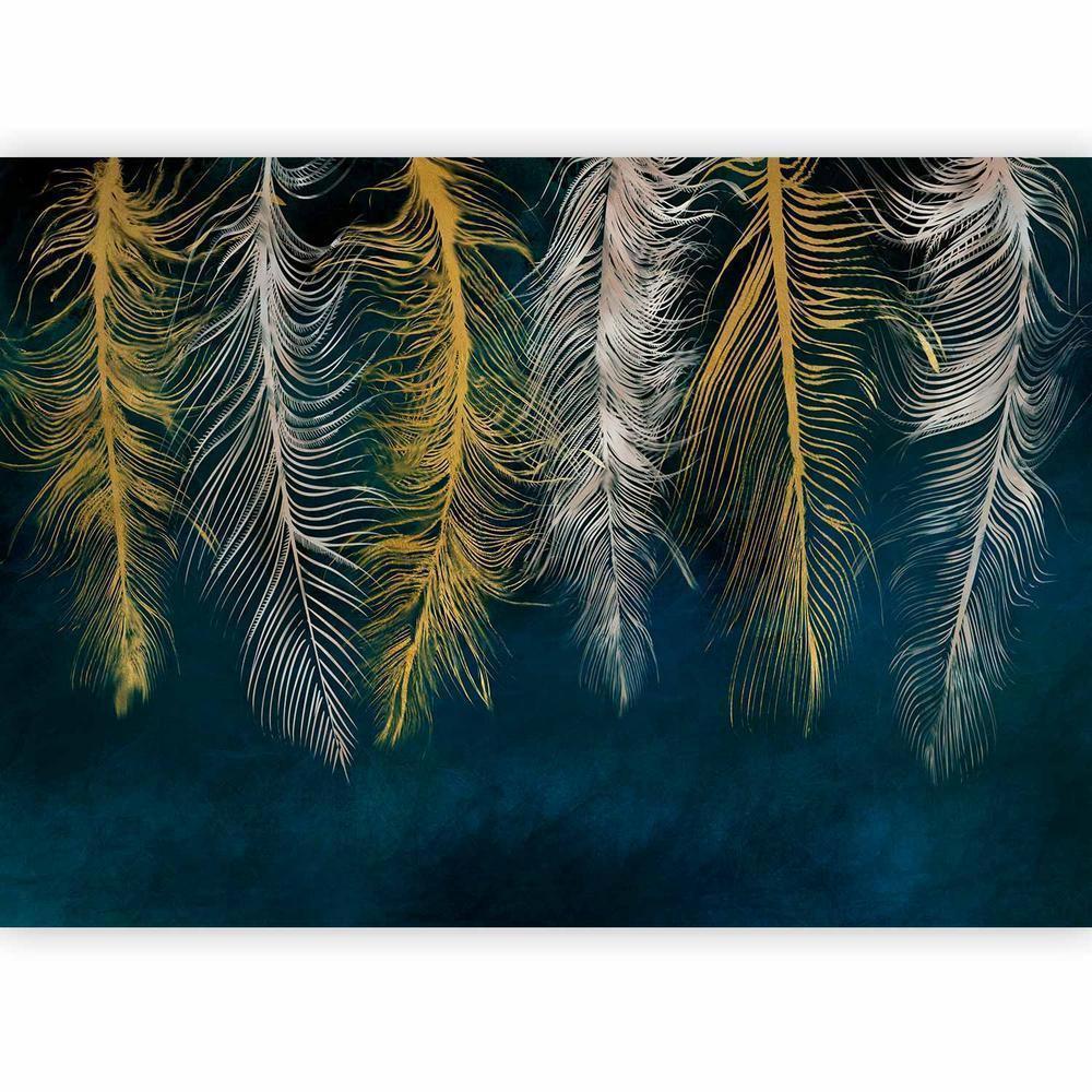 Wall Mural - Gilded Feathers