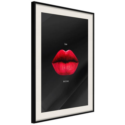 Abstract Poster Frame - Lust-artwork for wall with acrylic glass protection