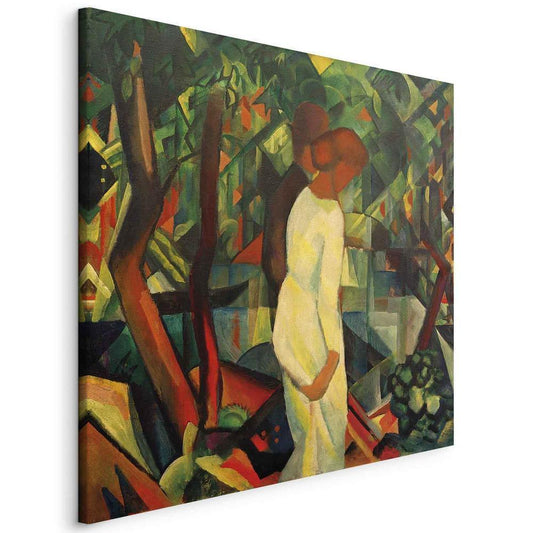 Canvas Print - Paar im Wald (August Macke)