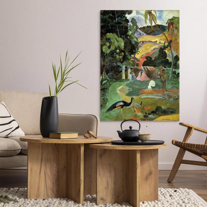 Canvas Print - Landscape with Peacocks-ArtfulPrivacy-Wall Art Collection