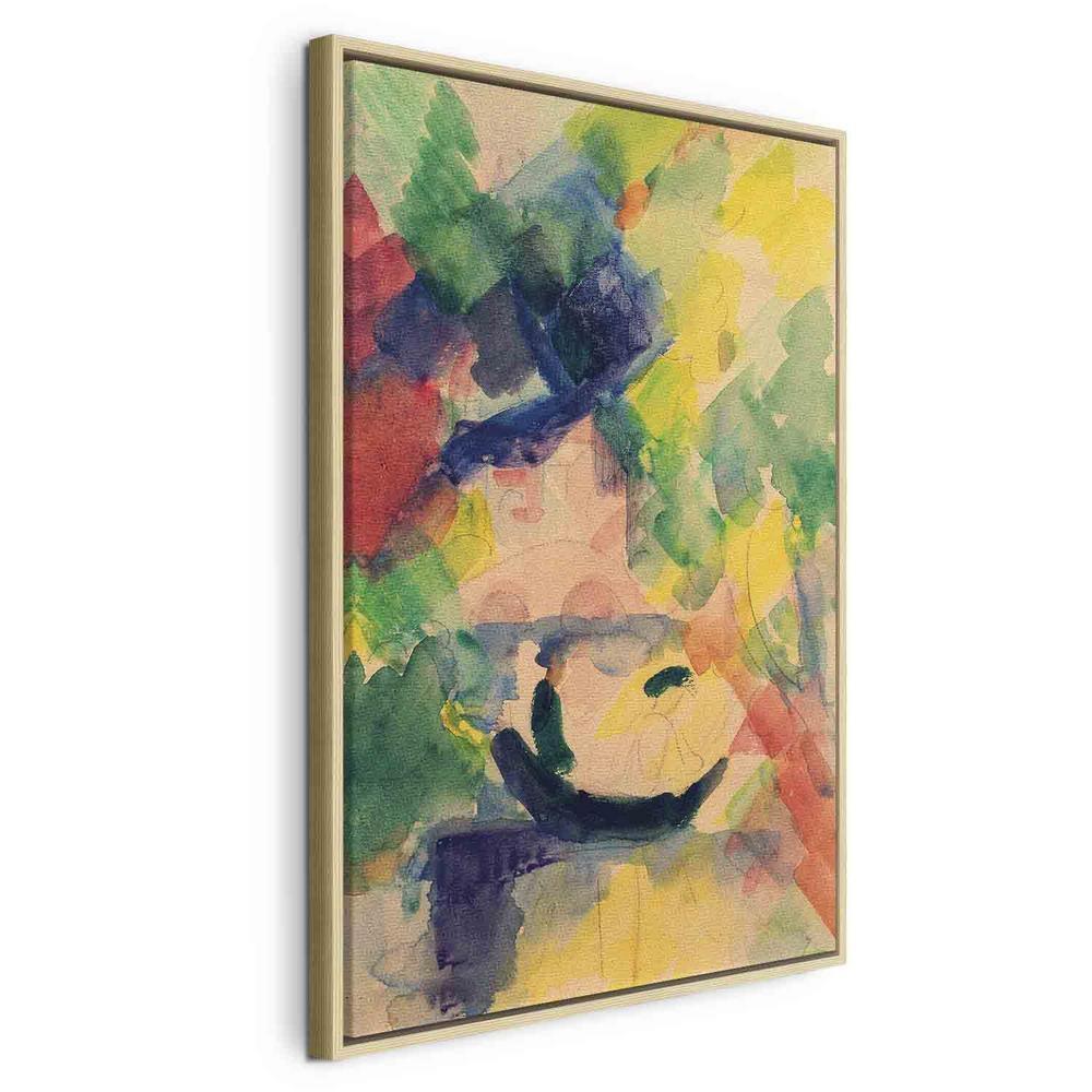 Canvas Print - Paar im Nachen (August Macke)