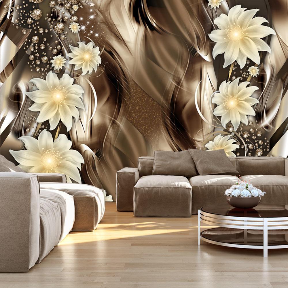 Wall Mural - Depths of Bronze-Wall Murals-ArtfulPrivacy