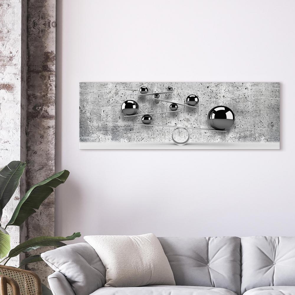 Canvas Print - Balls and Concrete (1 Part) Narrow-ArtfulPrivacy-Wall Art Collection