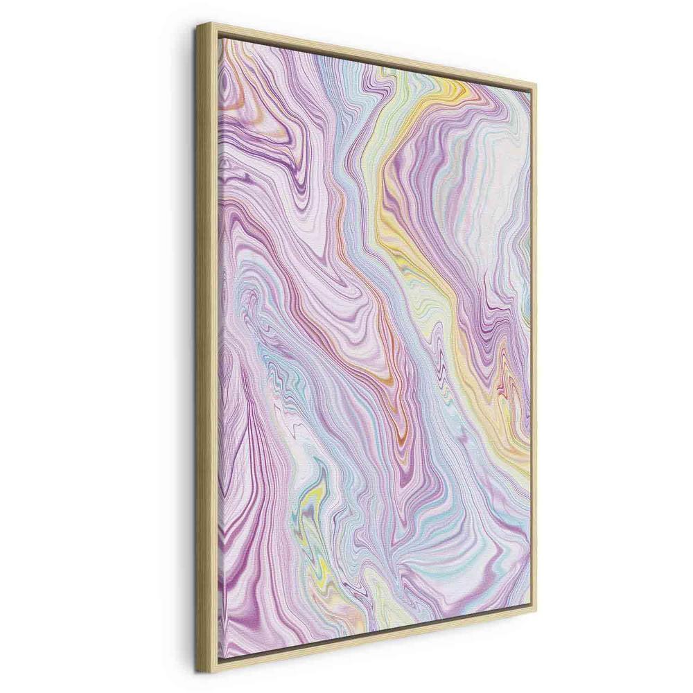 Canvas Print - Colorful Dream - Abstract Shapes in Pastel Colors