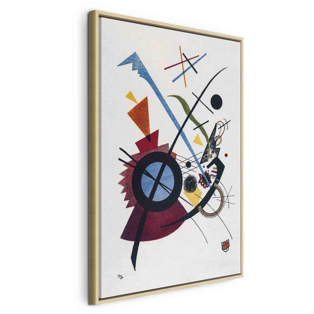 Canvas Print - Primary Colors - Kandinsky’s Geometric Abstraction (Wassily Kandinsky)