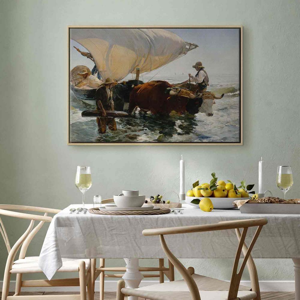 Canvas Print - The Return from Fishing (Joaquín Sorolla y Bastida)