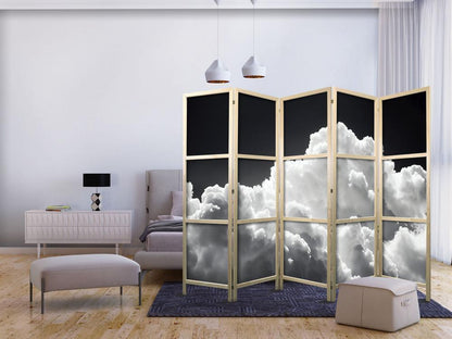 Japanese Room Divider - Discover the Endless Play of Sunlight – Clouds and Shadows in the Sky