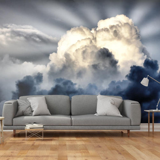 Wall Mural - Rays in the sky-Wall Murals-ArtfulPrivacy