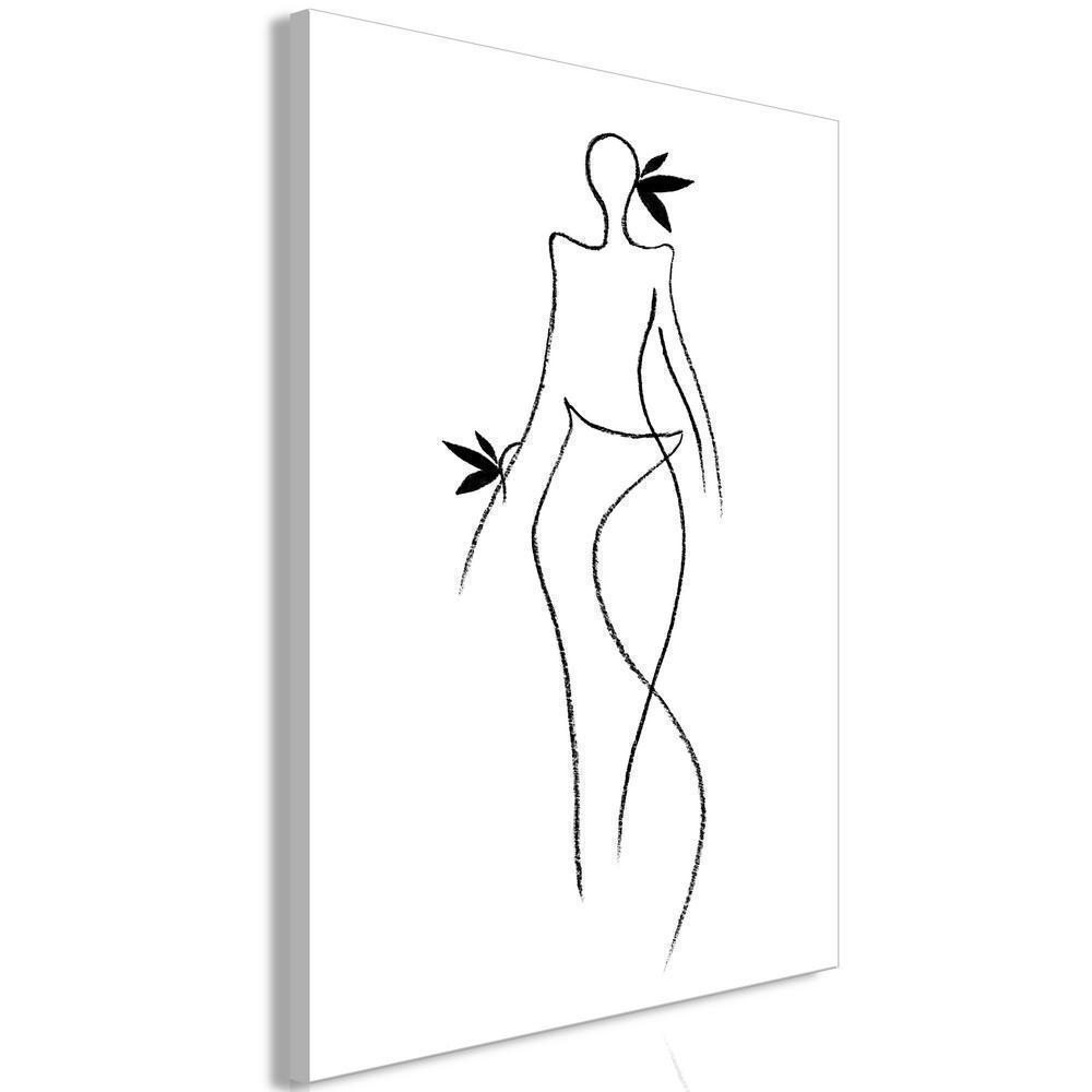 Canvas Print - Exotic Dance (1 Part) vertical-ArtfulPrivacy-Wall Art Collection