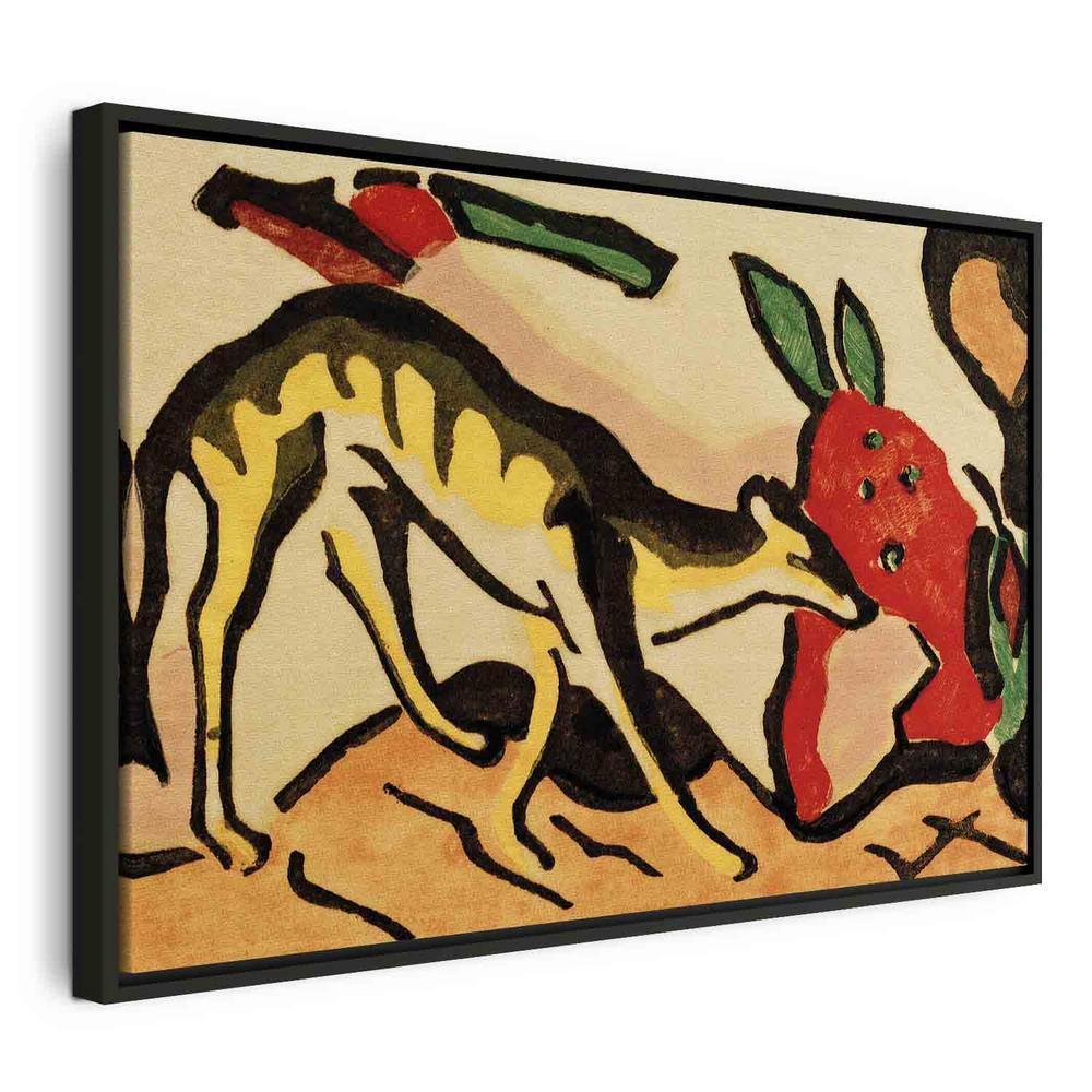 Canvas Print - Fabeltier (Franz Marc)