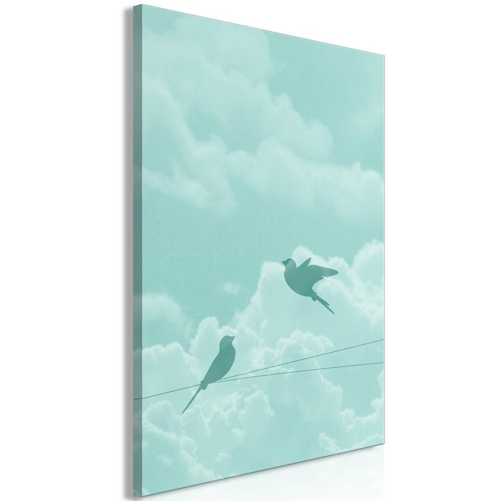 Canvas Print - Shadow of Flight (1 Part) Vertical