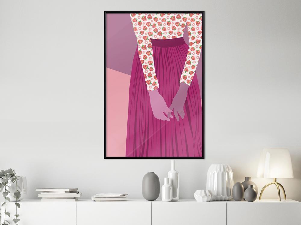 Wall Decor Portrait - Fruity Blouse-artwork for wall with acrylic glass protection