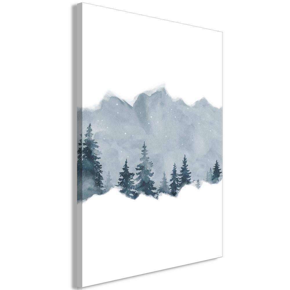 Canvas Print - Slice of Siberia (1 Part) Vertical-ArtfulPrivacy-Wall Art Collection