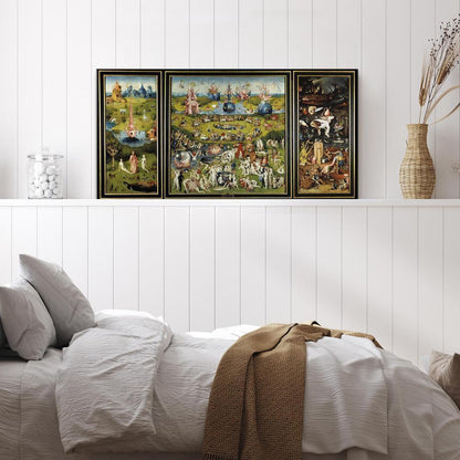 Canvas Print - The Garden of Earthly Delights-ArtfulPrivacy-Wall Art Collection