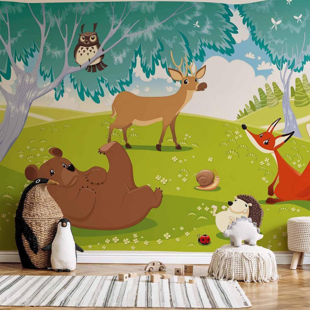 Wall Mural - Funny animals