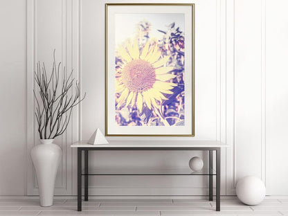 Botanical Wall Art - Facing the Sun-artwork for wall with acrylic glass protection