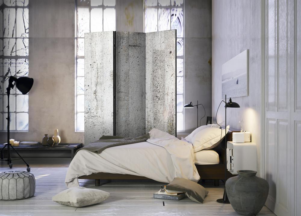Decorative partition-Room Divider - Grey Emperor-Folding Screen Wall Panel by ArtfulPrivacy