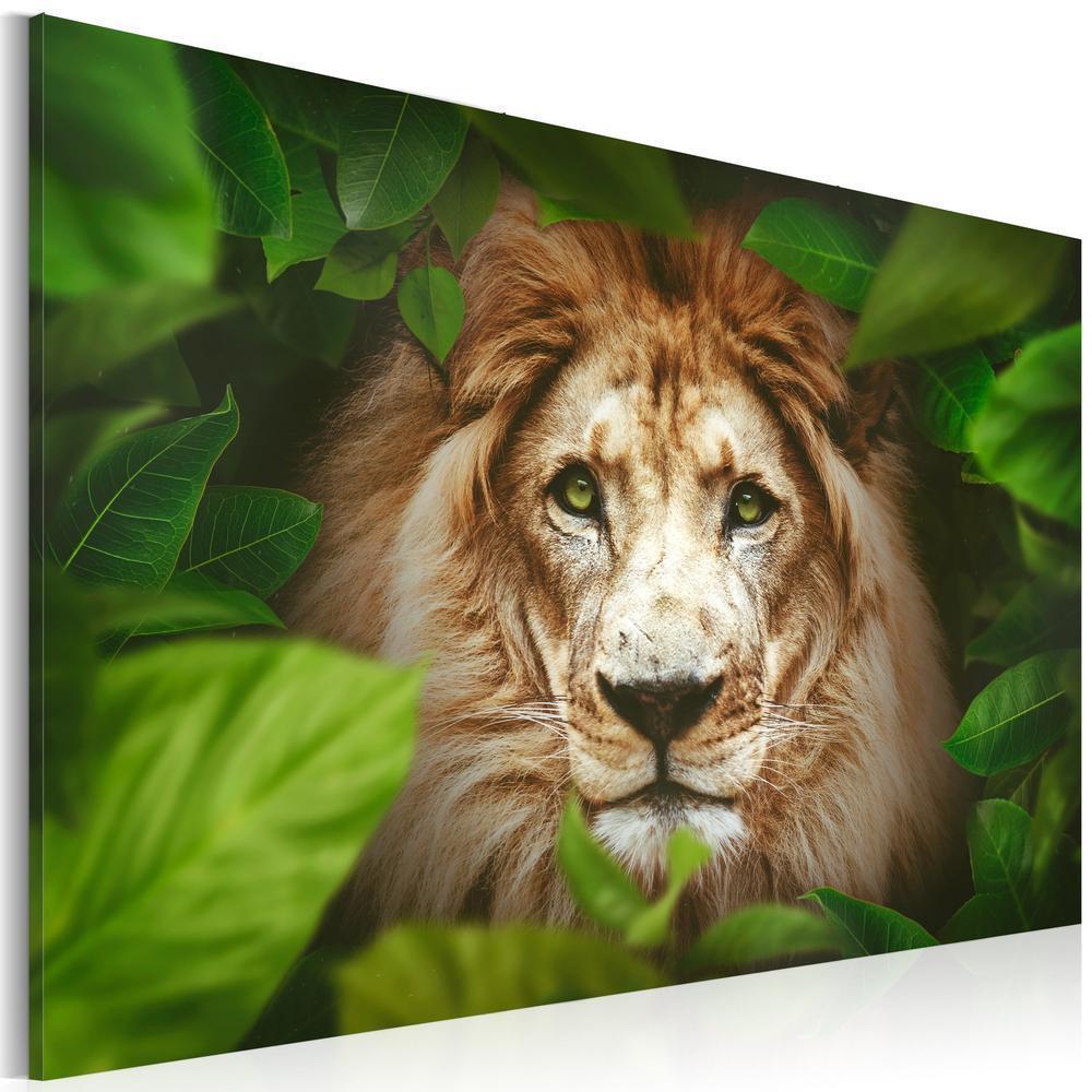 Canvas Print - Eyes of the jungle-ArtfulPrivacy-Wall Art Collection