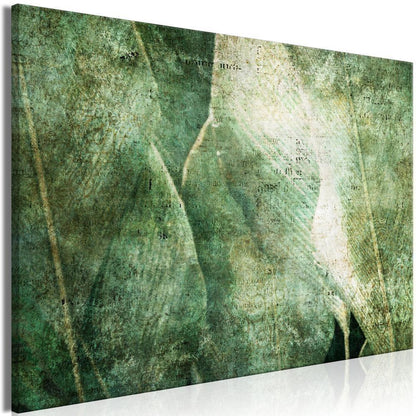 Canvas Print - Green Revolution (1 Part) Wide-ArtfulPrivacy-Wall Art Collection