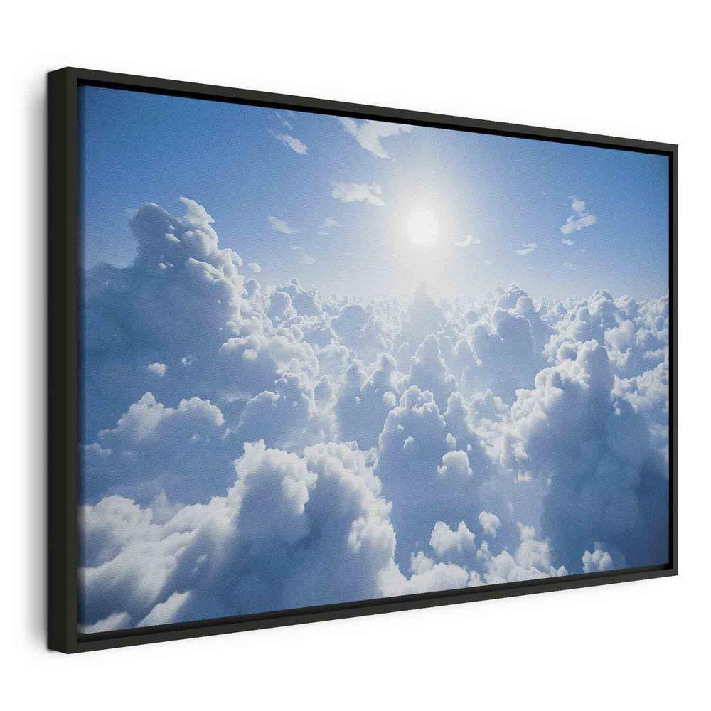 Canvas Print - Heavenly Calm: Warm Rays of the Sun