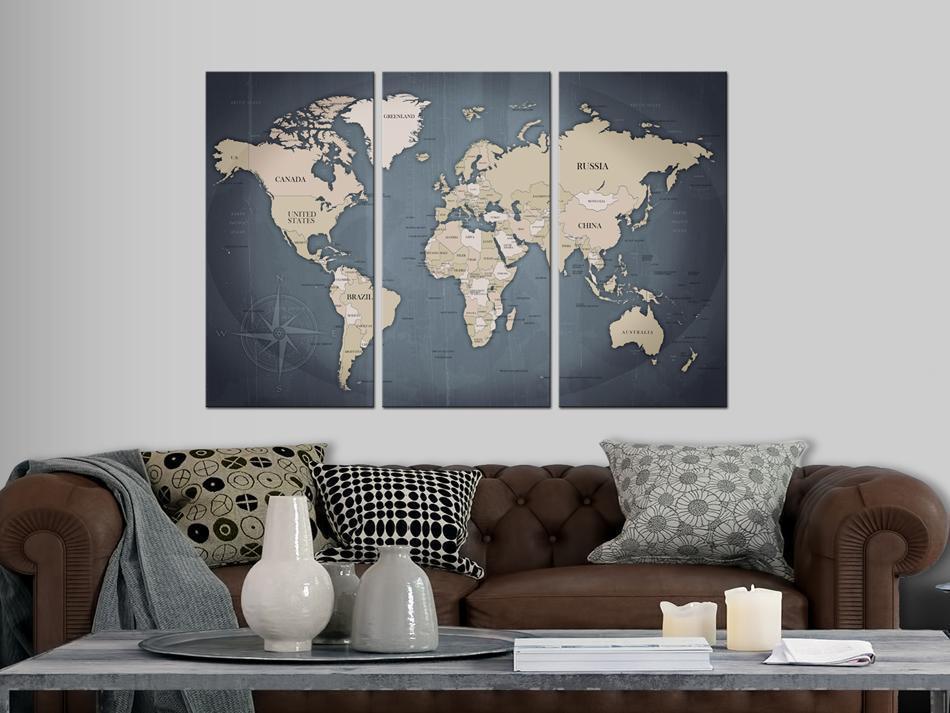 Canvas Print - Anthracitic World-ArtfulPrivacy-Wall Art Collection