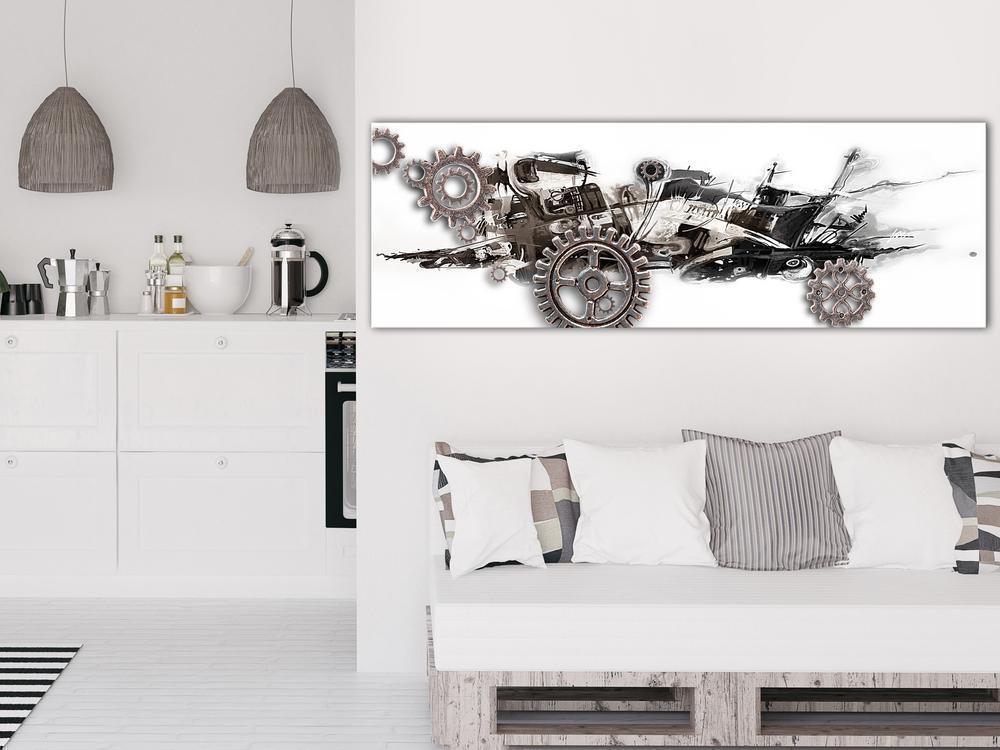 Canvas Print - Installation (1 Part) Narrow-ArtfulPrivacy-Wall Art Collection