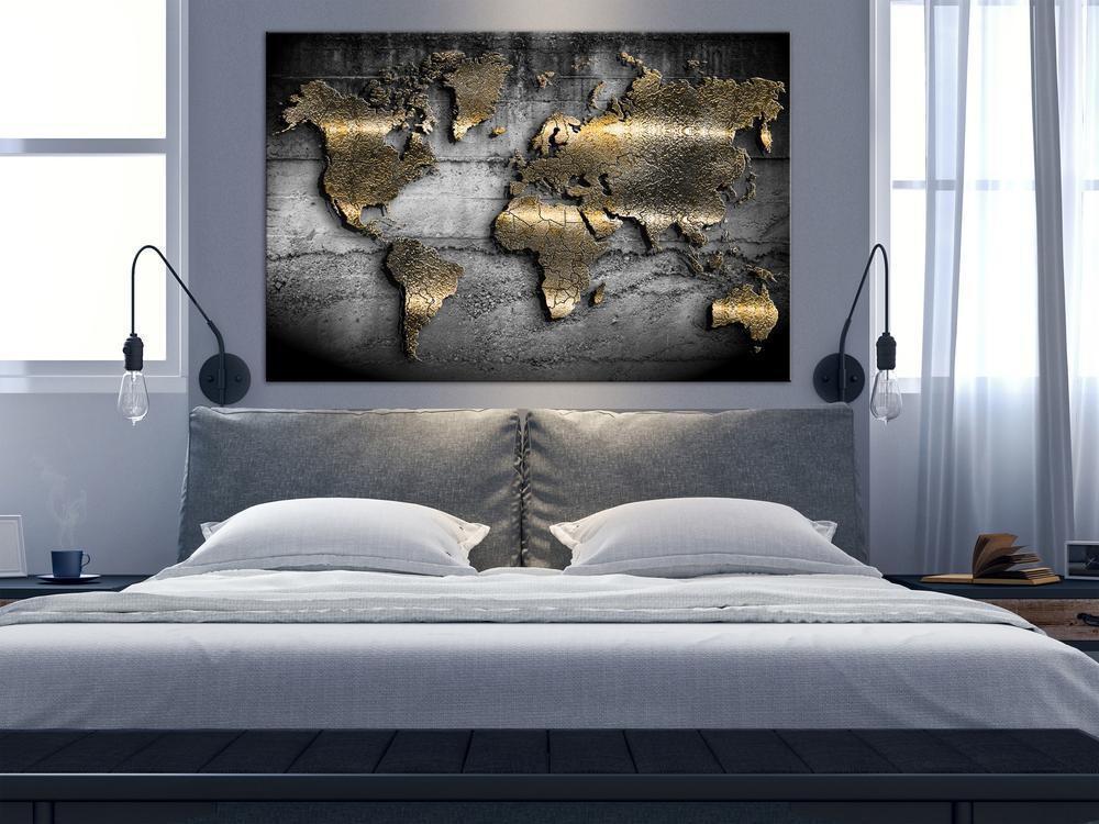 Canvas Print - Jewels of the World (1 Part) Wide-ArtfulPrivacy-Wall Art Collection