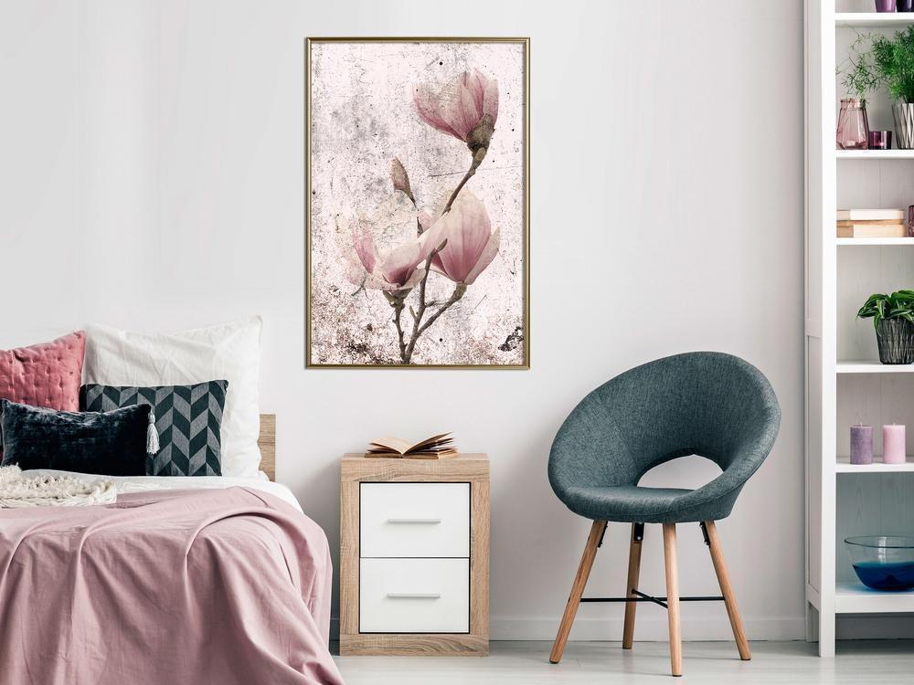 Botanical Wall Art - Queen of Spring Flowers II-artwork for wall with acrylic glass protection