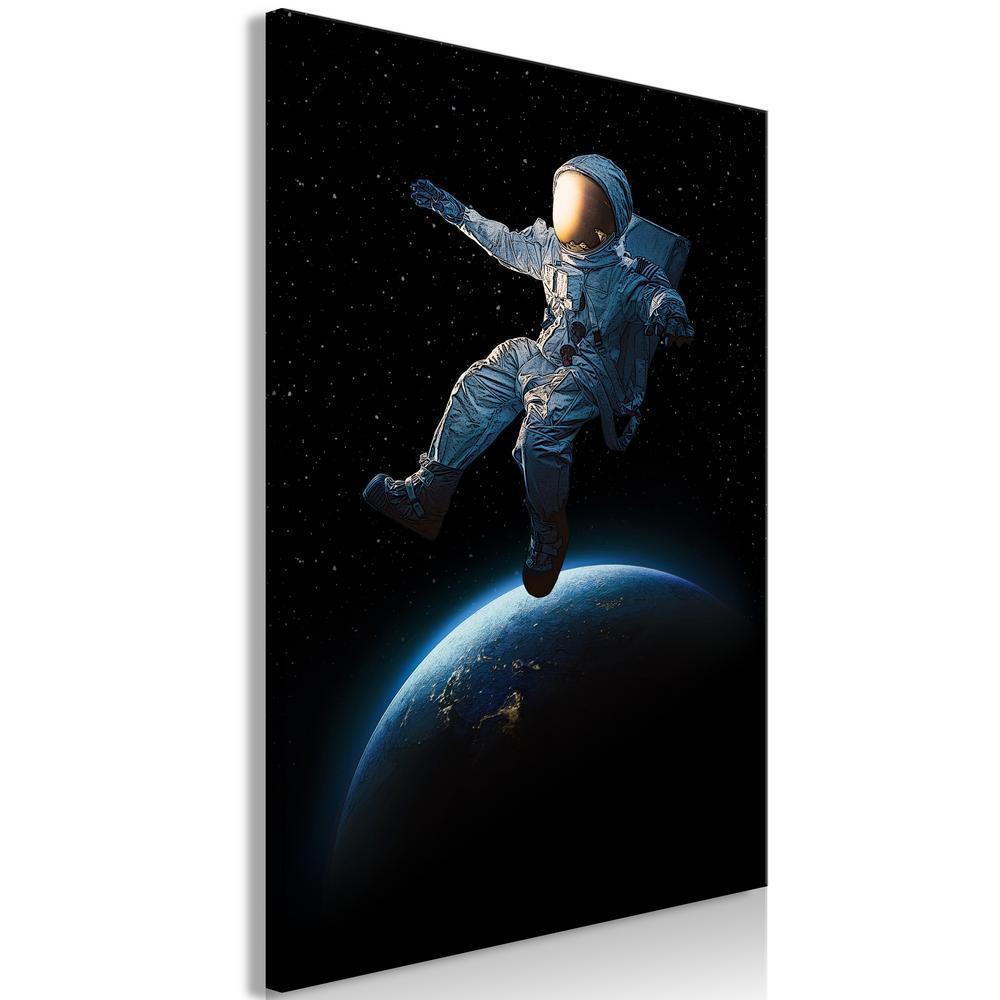 Canvas Print - Cosmic Walk (1 Part) Vertical