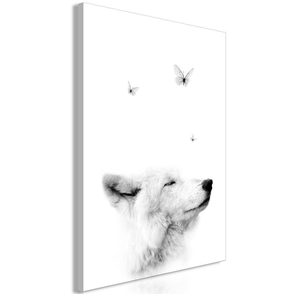 Canvas Print - Gentle Dream (1 Part) Vertical-ArtfulPrivacy-Wall Art Collection