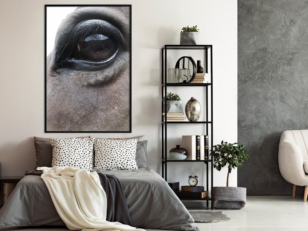 Frame Wall Art - Gentle Eyes-artwork for wall with acrylic glass protection