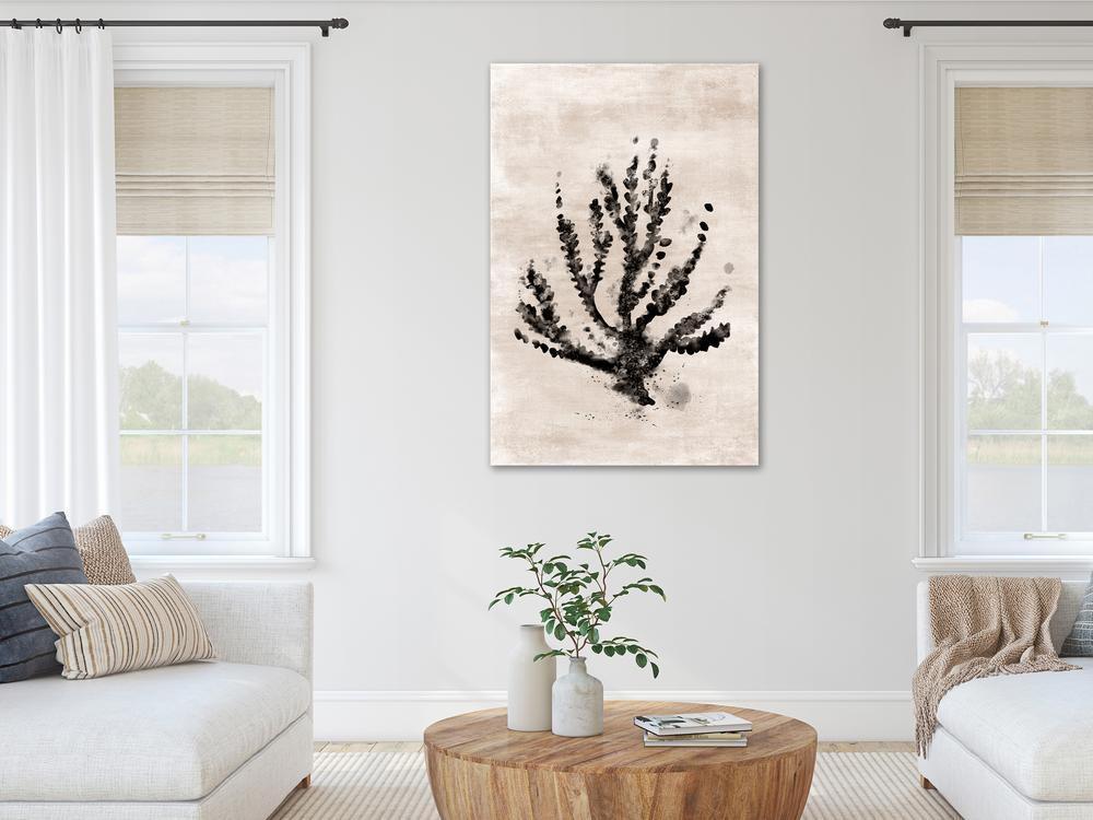 Canvas Print - Sea Plant (1 Part) Vertical-ArtfulPrivacy-Wall Art Collection