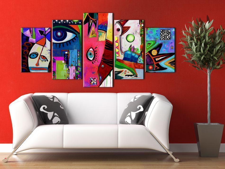 Canvas Print - Circus of everyday life-ArtfulPrivacy-Wall Art Collection