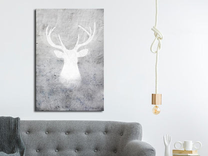 Canvas Print - Noble Elk (1 Part) Vertical-ArtfulPrivacy-Wall Art Collection