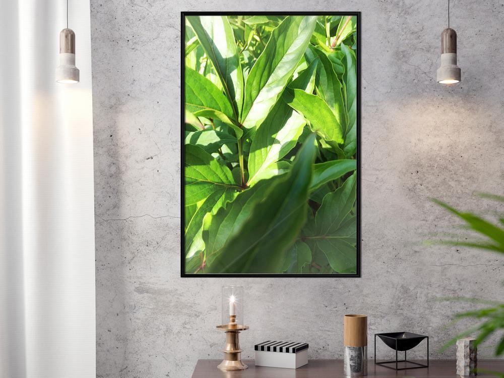 Botanical Wall Art - Somewhere in the Garden-artwork for wall with acrylic glass protection