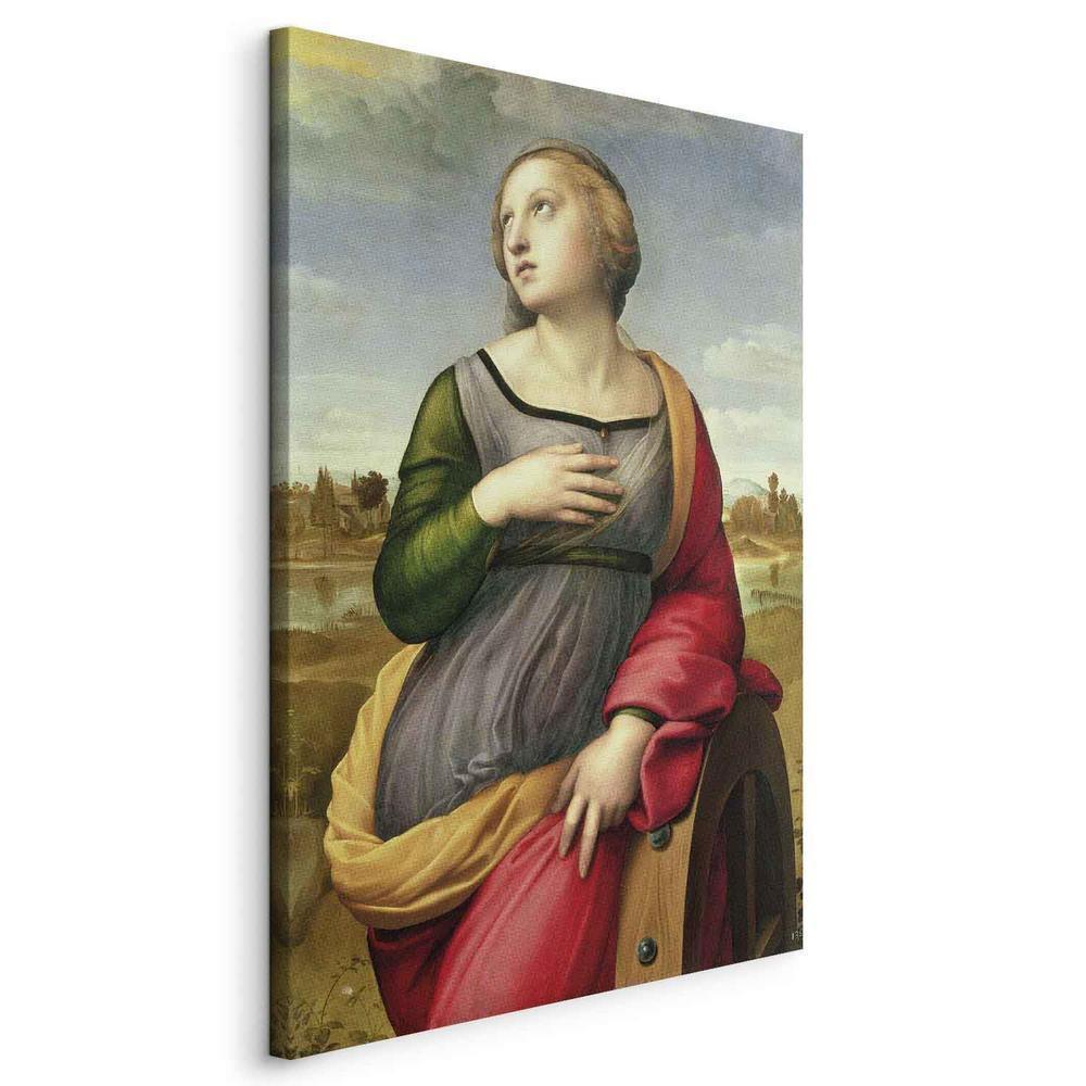 Canvas Print - St Catherine of Alexandria (Rafael Santi)