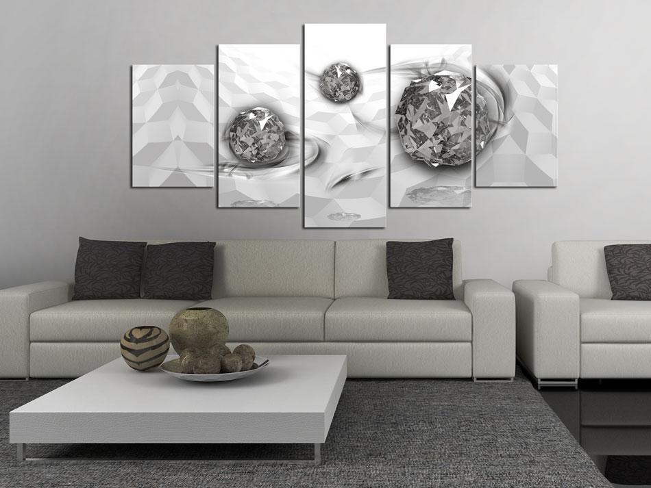 Canvas Print - Immersed Silver-ArtfulPrivacy-Wall Art Collection