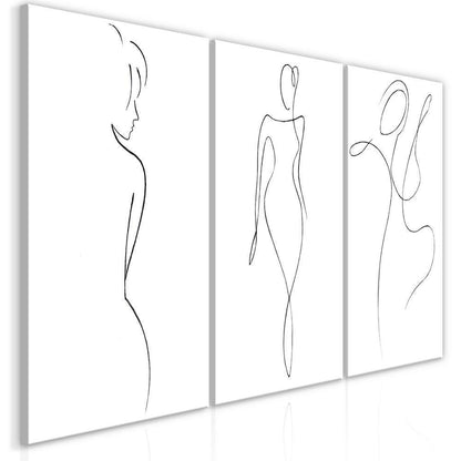 Canvas Print - Silhouettes (Collection)-ArtfulPrivacy-Wall Art Collection