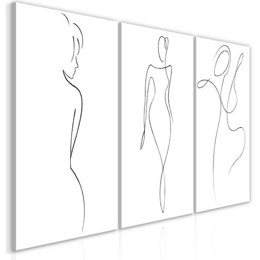 Canvas Print - Silhouettes (Collection)-ArtfulPrivacy-Wall Art Collection