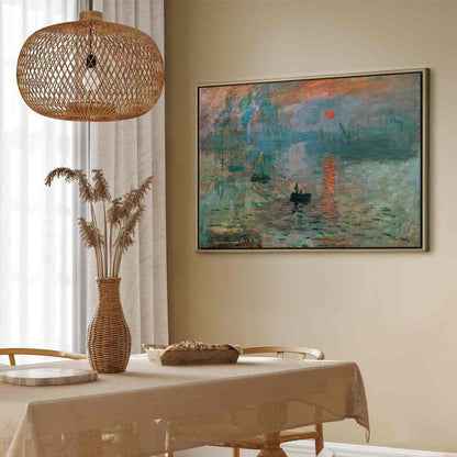 Canvas Print - Impression, Sunrise - Claude Monet’s Painted Landscape of the Port