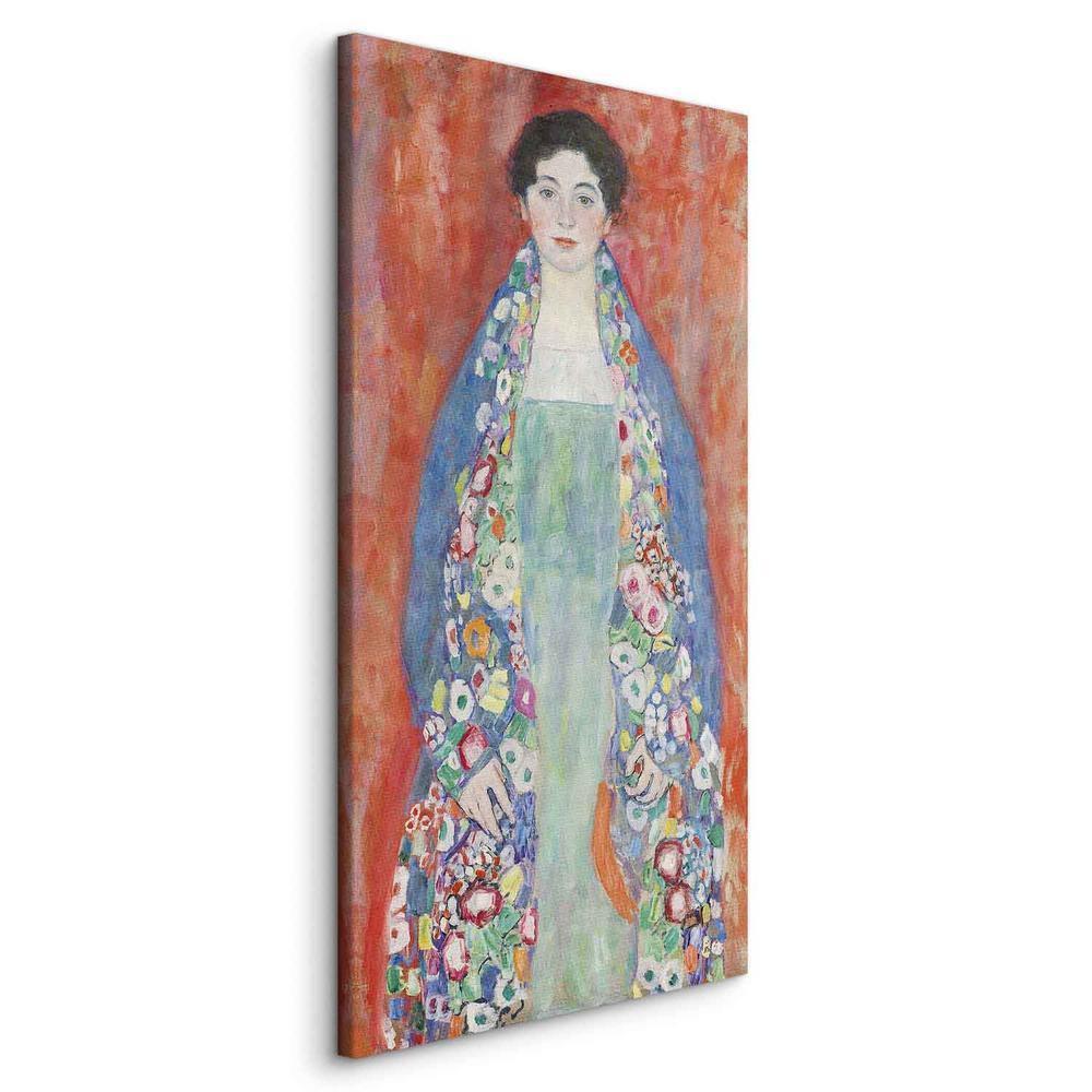 Canvas Print - Portrait of Fräulein Lieser (Gustav Klimt)