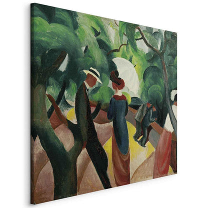 Canvas Print - Promenade (August Macke)