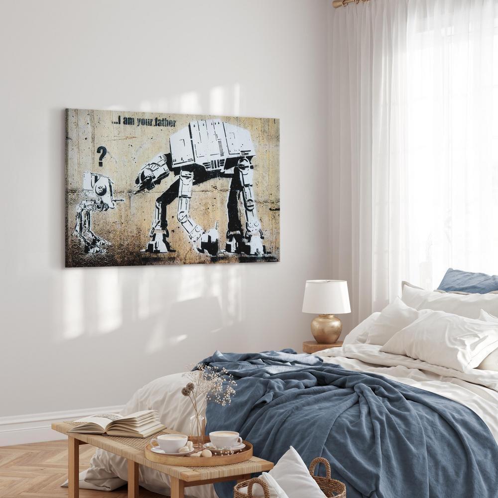 Canvas Print - I Am Your Father by Banksy-ArtfulPrivacy-Wall Art Collection