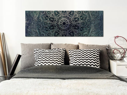 Canvas Print - Mandala: Malachite Calm-ArtfulPrivacy-Wall Art Collection