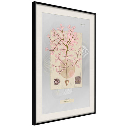 Abstract Poster Frame - Seaweed-artwork for wall with acrylic glass protection