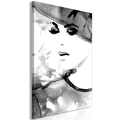 Canvas Print - Elegance in Love (1 Part) Vertical-ArtfulPrivacy-Wall Art Collection