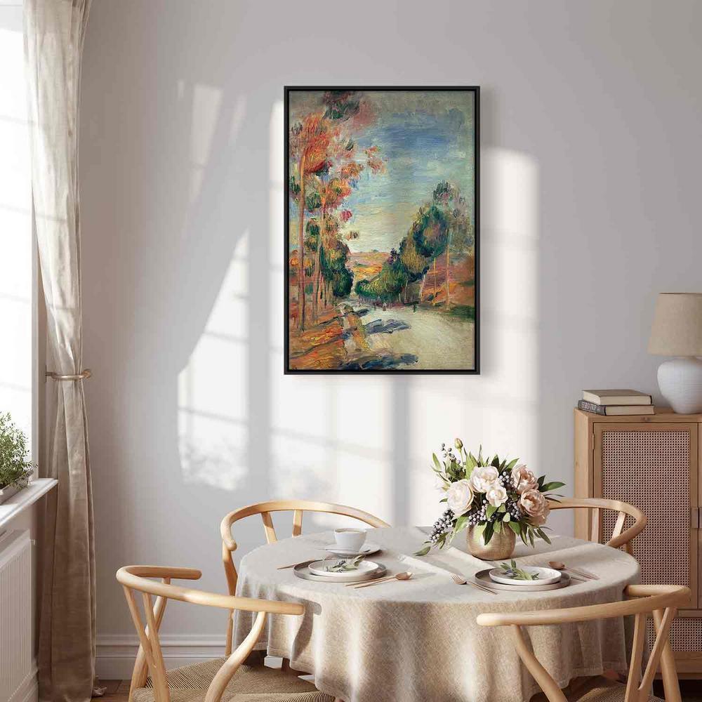 Canvas Print - Paysage d'Essoyes (Pierre-Auguste Renoir)